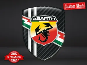 Fiat Abarth Vinyl Car Decals Max Durable Modern Pro Stylish